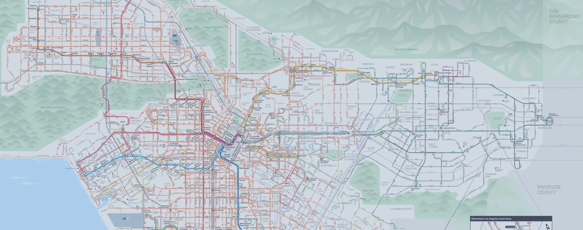 pasadena studios map